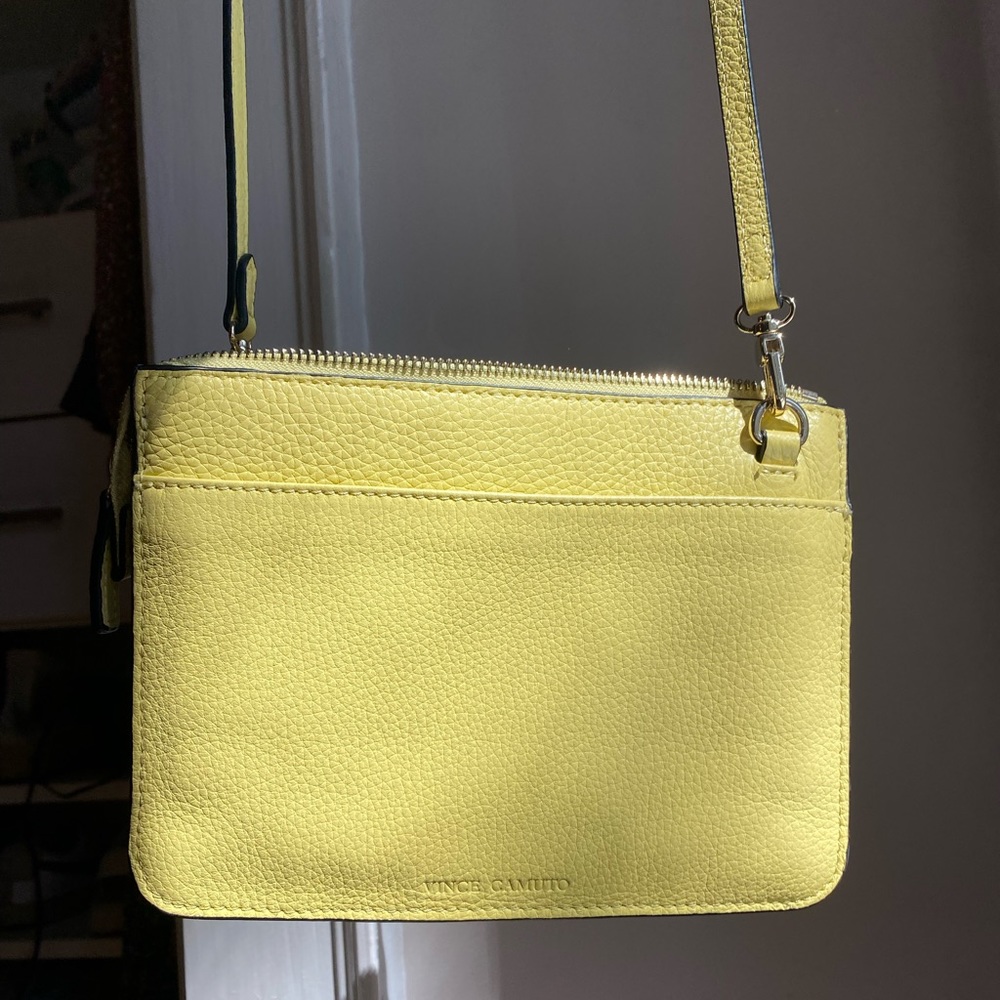 Vince Camuto Yellow Crossbody Bag Gem